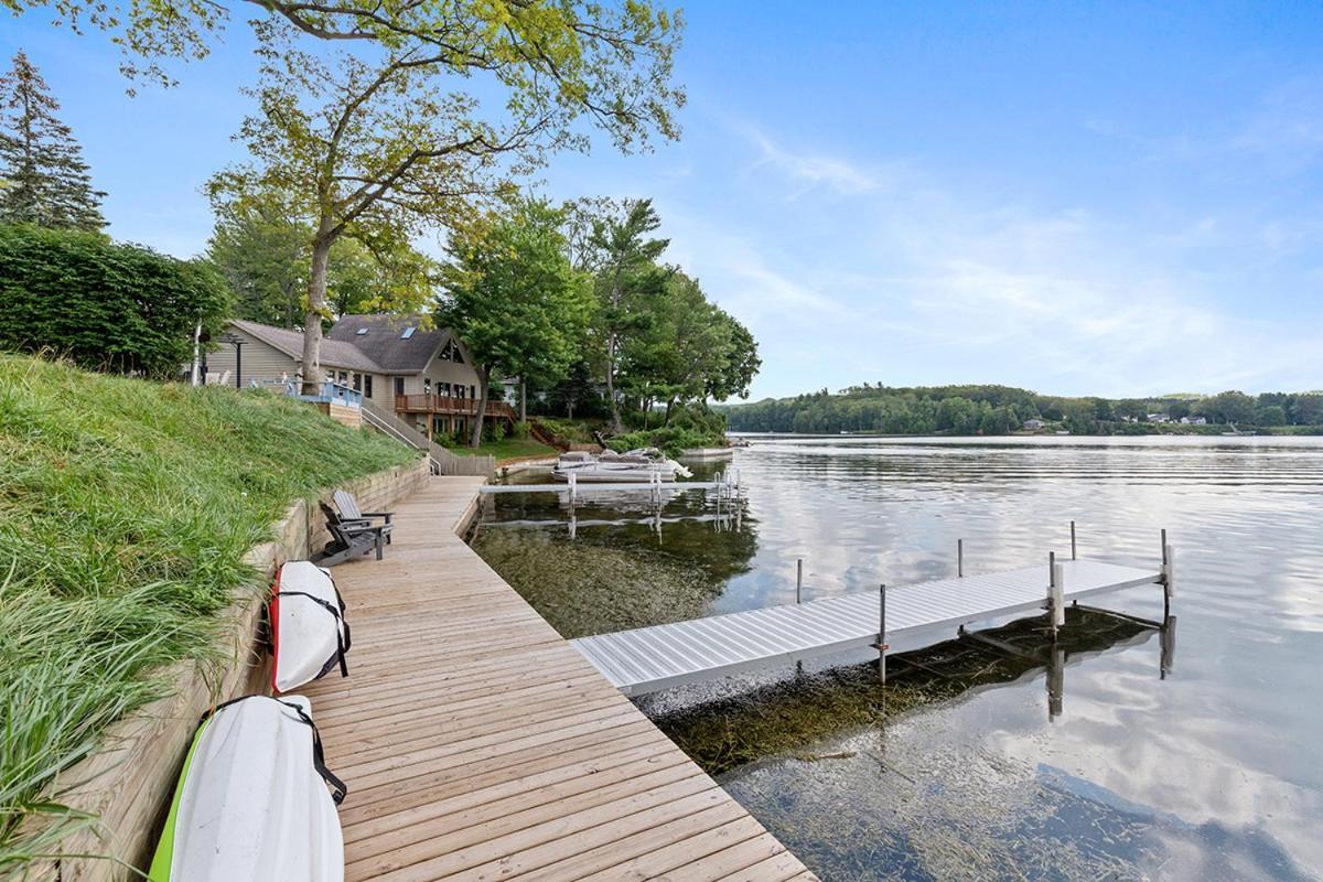 Lakeside Getaway With Dock, Firepit, Grill Newaygo Exterior foto